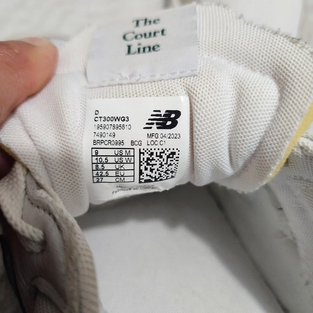 New Balance CT300 V3 Court Sneakers Unisex Retro Streetwear Skater M 9 W 10.5
